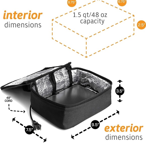 Mini personal portable oven - Picture 4 of 5